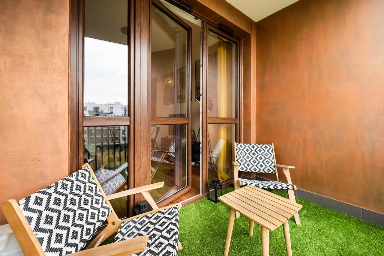 Navy Blue Apartment Warsaw Poland