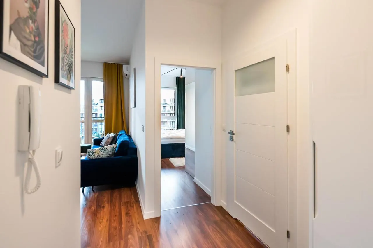 Navy Blue Apartment Warsaw